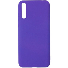 Чeхол-накладка Dengos Carbon для Huawei P Smart S Purple (DG-TPU-CRBN-81)