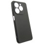 Чохол-накладка Dengos Carbon для Tecno Spark 20C Black (DG-TPU-CRBN-219)