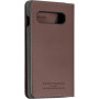 Чохол-книжка Platinum Leather Wallet для Samsung Galaxy S10 SM-G973 Brown (PT-MGS10LWFBR)