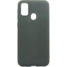 Чeхол-накладка Dengos Carbon для Samsung Galaxy M21 SM-M215 Grey (DG-TPU-CRBN-61)