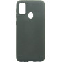 Чeхол-накладка Dengos Carbon для Samsung Galaxy M21 SM-M215 Grey (DG-TPU-CRBN-61)