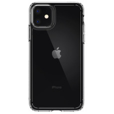 Чохол-накладка Spigen Crystal Hybrid для Apple iPhone 11 Crystal Clear (076CS27086)