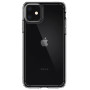 Чохол-накладка Spigen Crystal Hybrid для Apple iPhone 11 Crystal Clear (076CS27086)