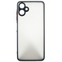 Чохол-накладка Dengos Matt для Samsung Galaxy A06 SM-A065 Black (DG-KM-126) + захисне скло