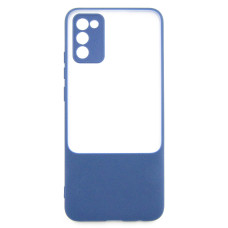 Чeхол-накладка Dengos Matte Bng для Samsung Galaxy A02s SM-A025 Light Blue (DG-TPU-BNG-08)