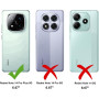 Чохол-накладка BeCover Anti-Shock для Xiaomi Redmi Note 14 Pro Plus 5G Clear (712788)