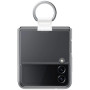Чохол-накладка Samsung Clear Cover with Ring для Samsung Galaxy Flip 4 SM-F721 Transparent (EF-OF721CTEGUA)