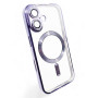Чохол-накладка BeCover TPU Chrome Case MagSafe для Apple iPhone 16 Purple (712074)