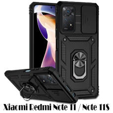 Чeхол-накладка BeCover Military для Xiaomi Redmi Note 11/Note 11S Black (707413)