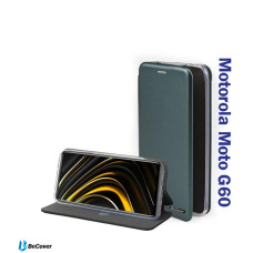 Чохол-книжка BeCover Exclusive для Motorola Moto G60/G60s Dark Green (706997)