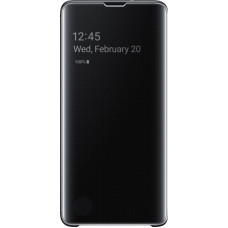 Чохол-книжка Samsung Clear View Cover для Samsung Galaxy S10 SM-G973 Black (EF-ZG973CBEGRU)