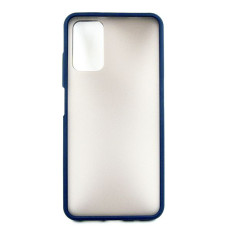 Чeхол-накладка Dengos Matt для Xiaomi Poco M3 Blue (DG-TPU-MATT-71)