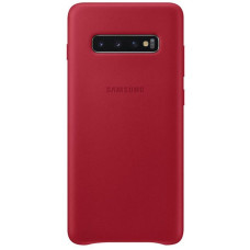 Чохол-накладка Samsung Leather Cover для Samsung Galaxy S10+ SM-G975 Red (EF-VG975LREGRU)
