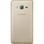 Чохол-книжка Samsung Flip Wallet для Samsung Galaxy J3 (2016) SM-J320 Gold (EF-WJ320PFEGRU)