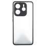 Чохол-накладка Dengos Matt для Xiaomi Redmi Note 14 5G Black (DG-KM-127) + захисне скло
