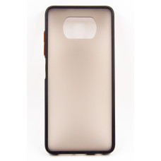Чeхол-накладка Dengos Matt для Xiaomi Poco X3 Black (DG-TPU-MATT-68)