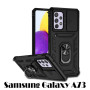Чeхол-накладка BeCover Military для Samsung Galaxy A73 SM-A736 Black (707381)