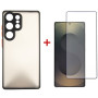 Чохол-накладка Dengos Matt для Samsung Galaxy S25 Ultra SM-S938 Black (DG-KM-144) + захисне скло
