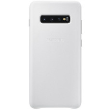Чохол-накладка Samsung Leather Cover для Samsung Galaxy S10+ SM-G975 White (EF-VG975LWEGRU)
