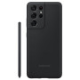 Чохол-накладка Samsung Silicone Cover для Samsung Galaxy S21 Ultra SM-G998 Black (EF-PG99PTBEGRU)+S Pen