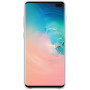 Чохол-накладка Samsung Leather Cover для Samsung Galaxy S10+ SM-G975 White (EF-VG975LWEGRU)