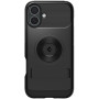 Чохол-накладка Spigen Slim Armor with MagFit для Apple iPhone 16 Plus Black (ACS08098)