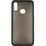 Чeхол-накладка Dengos Matt для Samsung Galaxy A10s SM-A107 Blue (DG-TPU-MATT-04)