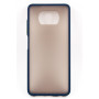 Чeхол-накладка Dengos Matt для Xiaomi Poco X3 Blue (DG-TPU-MATT-69)