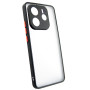 Чохол-накладка Dengos Matt для Xiaomi Redmi Note 14 5G Black (DG-TPU-MATT-155)