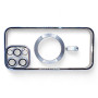 Чохол-накладка BeCover TPU Chrome Case MagSafe для Apple iPhone 16 Pro Sierra Blue (712082)