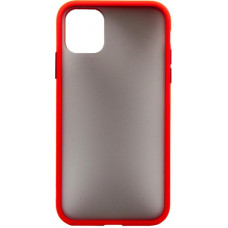 Чeхол-накладка Dengos Matt для Apple iPhone 11 Red (DG-TPU-MATT-26)