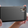 Чохол-накладка BeCover Carbon Series для Samsung Galaxy Xcover7 SM-G556 Black (711892)