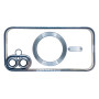 Чохол-накладка BeCover TPU Chrome Case MagSafe для Apple iPhone 16 Plus Sierra Blue (712077)