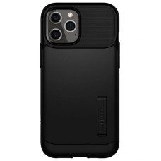 Чохол-накладка Spigen Slim Armor для Apple iPhone 12 Pro Max Black (ACS01479)