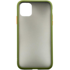 Чeхол-накладка Dengos Matt для Apple iPhone 11 Green (DG-TPU-MATT-27)