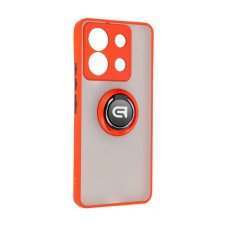 Чохол-накладка Armorstandart Frosted Matte Ring для Xiaomi Redmi Note 13 Pro 5G/Poco X6 5G Red (ARM72727)