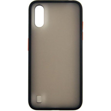 Чeхол-накладка Dengos Matt для Samsung Galaxy A01 SM-A015 Black (DG-TPU-MATT-32)