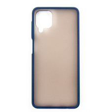 Чeхол-накладка Dengos Matt для Samsung Galaxy A12 SM-A125 Blue (DG-TPU-MATT-63)