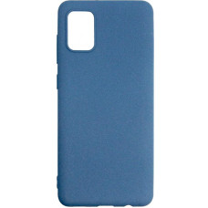 Чeхол-накладка Dengos Carbon для Samsung Galaxy A31 SM-A315 Blue (DG-TPU-CRBN-64)