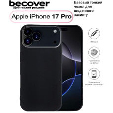 Чохол-накладка BeCover для Apple iPhone 17 Pro Black (713760)