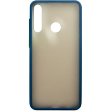 Чeхол-накладка Dengos Matt для Huawei Y6p Blue (DG-TPU-MATT-56)