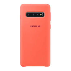 Чохол-накладка Samsung Silicone Cover для Samsung Galaxy S10 SM-G973 Berry Pink (EF-PG973THEGRU)