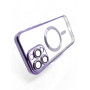 Чохол-накладка BeCover TPU Chrome Case MagSafe для Apple iPhone 16 Pro Max Purple (712089)