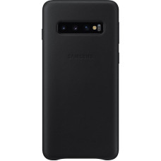 Чохол-накладка Samsung Leather Cover для Samsung Galaxy S10 SM-G973 Black (EF-VG973LBEGRU)