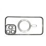 Чохол-накладка BeCover TPU Chrome Case MagSafe для Apple iPhone 16 Pro Silver (712083)