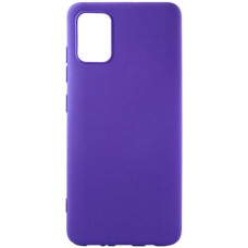 Чeхол-накладка Dengos Carbon для Samsung Galaxy A71 SM-A715 Purple (DG-TPU-CRBN-53)