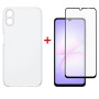 Чохол-накладка Dengos Soft для Samsung Galaxy A07 SM-A075 Clear (DG-KM-170) + захисне скло