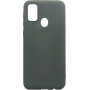 Чeхол-накладка Dengos Carbon для Samsung Galaxy M30s SM-M307 Grey (DG-TPU-CRBN-10)