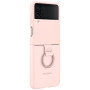 Чохол-накладка Samsung Silicone Cover with Ring для Samsung Galaxy Flip 4 SM-F721 Pink (EF-PF721TPEGUA)