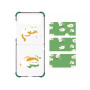 Чохол-накладка Samsung Cat Catching Fish Case для Samsung Galaxy Flip 4 SM-F721 Transparent (GP-FPF721HIAWW)
